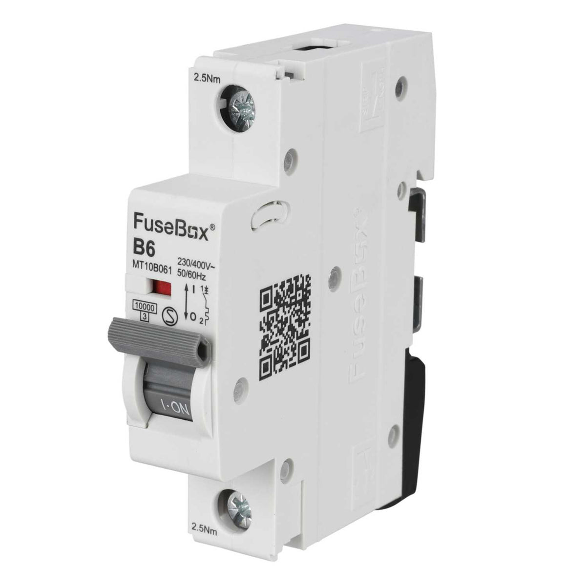 Fusebox 6A Single Pole 10kA B Curve MCB
