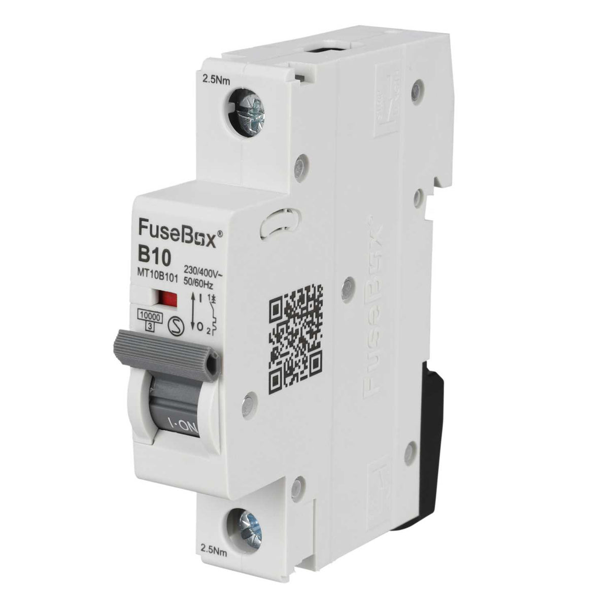 Fusebox 10A Single Pole 10kA B Curve MCB