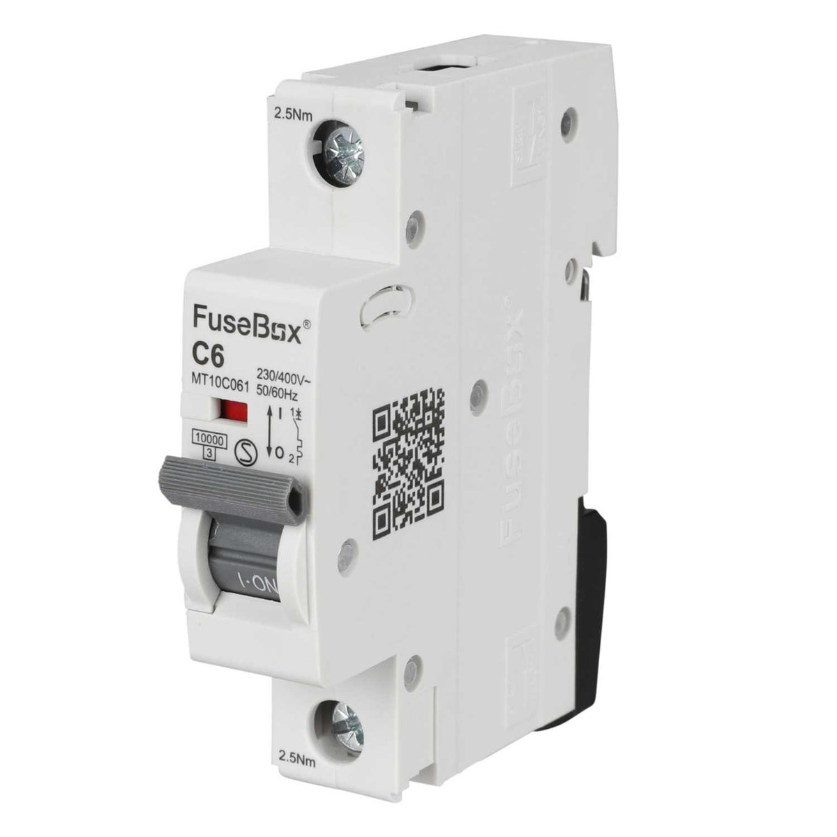 Fusebox 6A Single Pole 10kA C Curve MCB