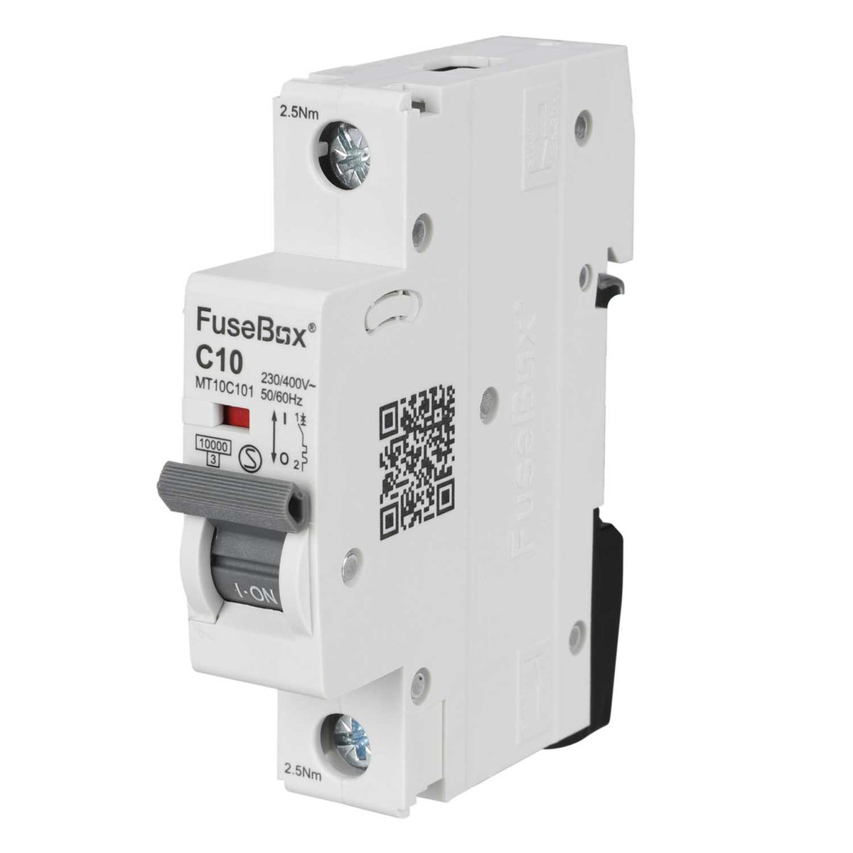 Fusebox 10A Single Pole 10kA C Curve MCB