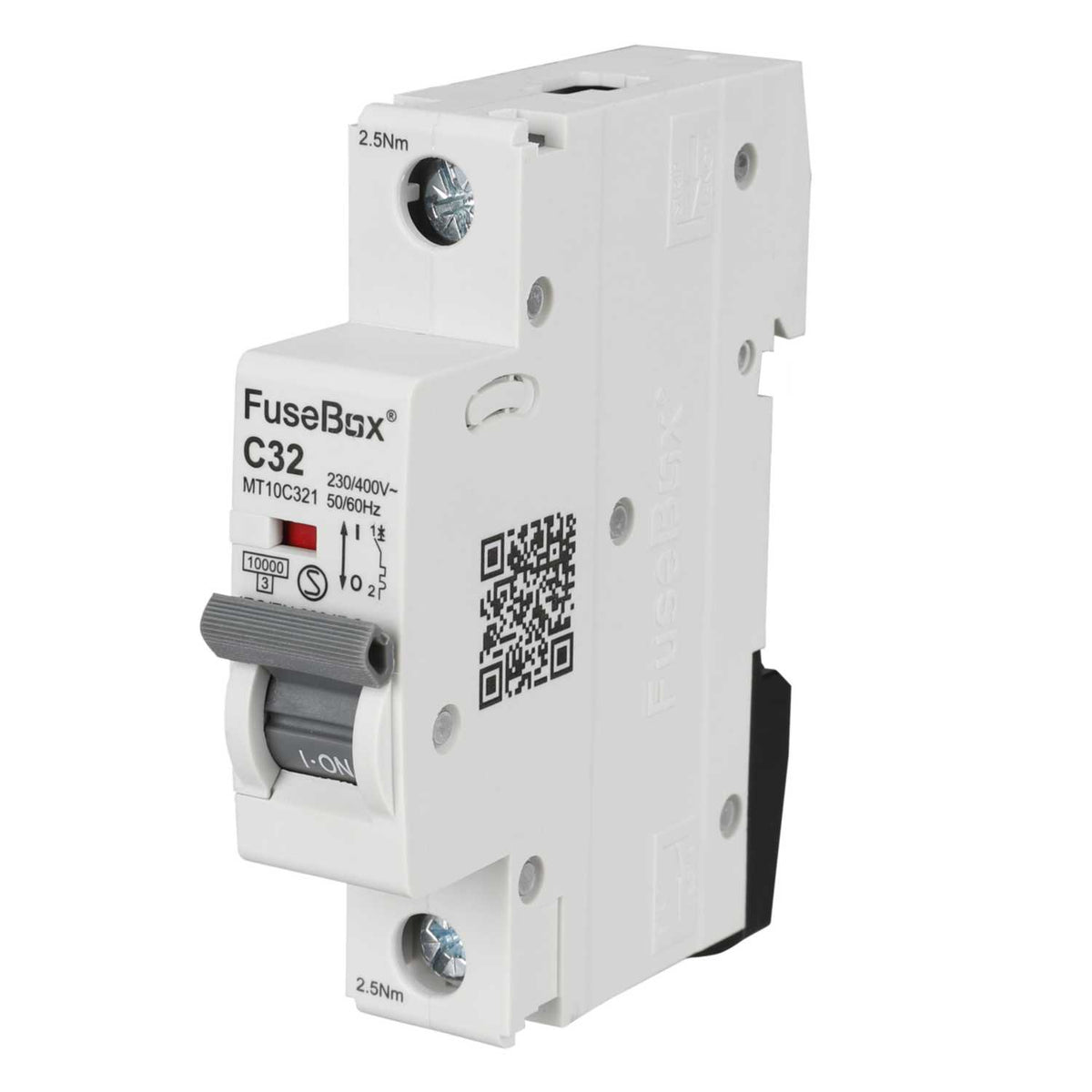 Fusebox 32A Single Pole 10kA C Curve MCB