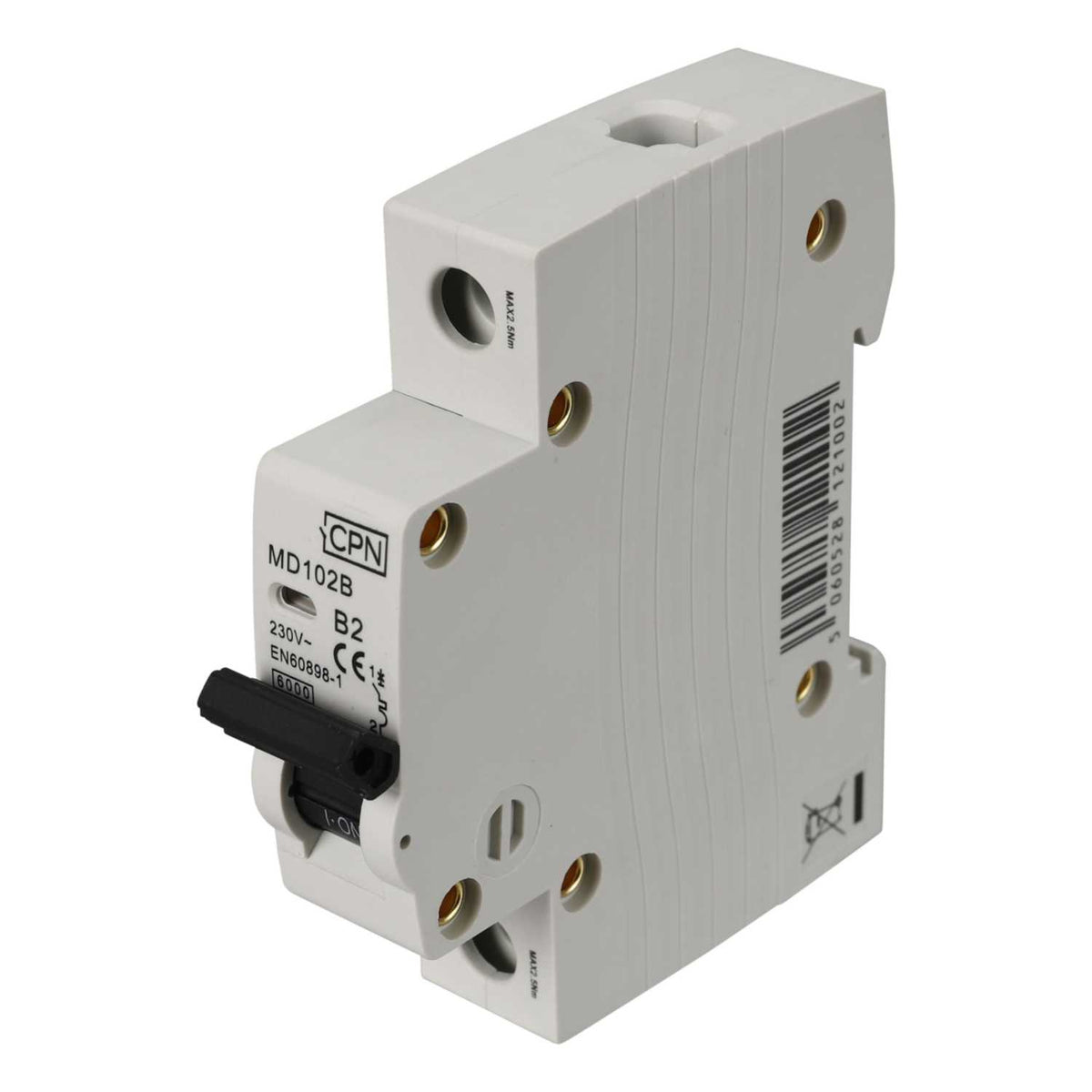 Cudis MD 2A Single Pole 6kA B Curve MCB