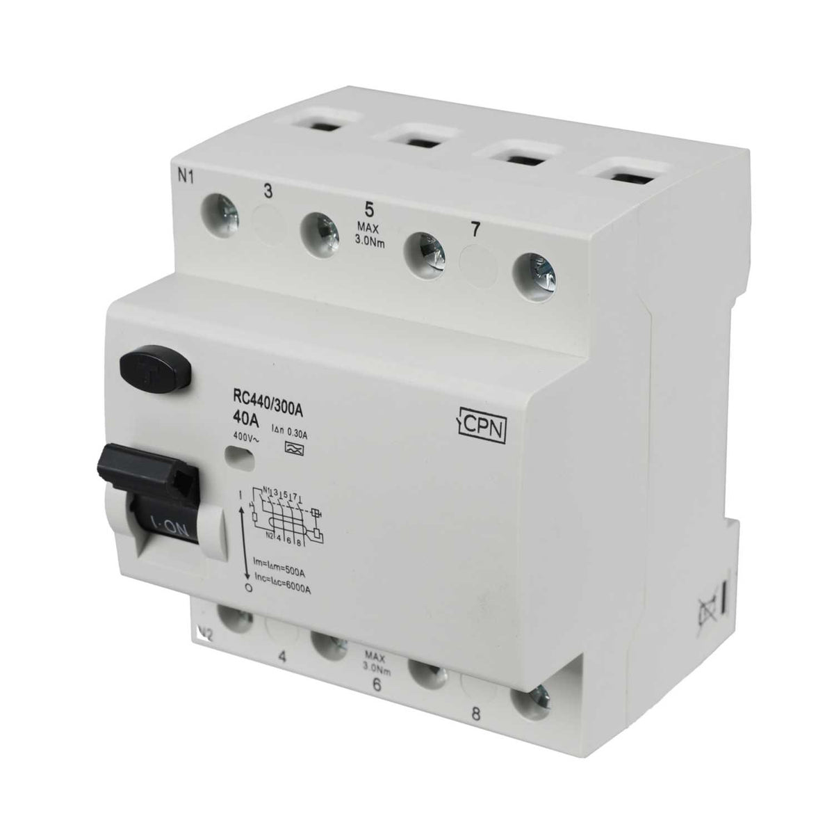 Cudis 40A 4 Pole 300mA Type A RCD