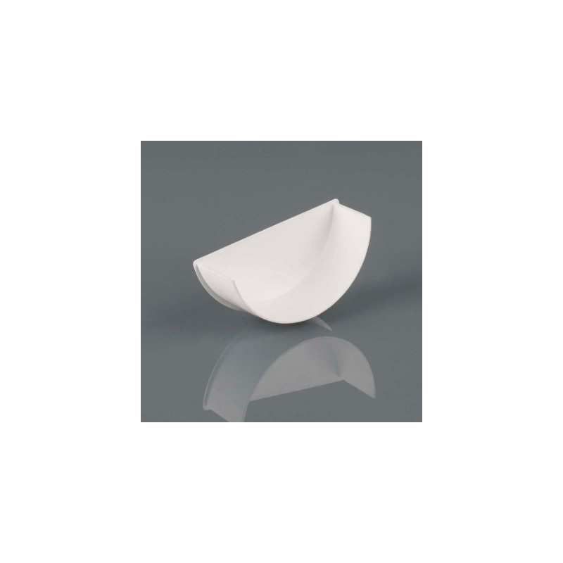 BRETT ROUNDSTYLE INTERNAL STOPEND ARCTIC WHITE BR046A
