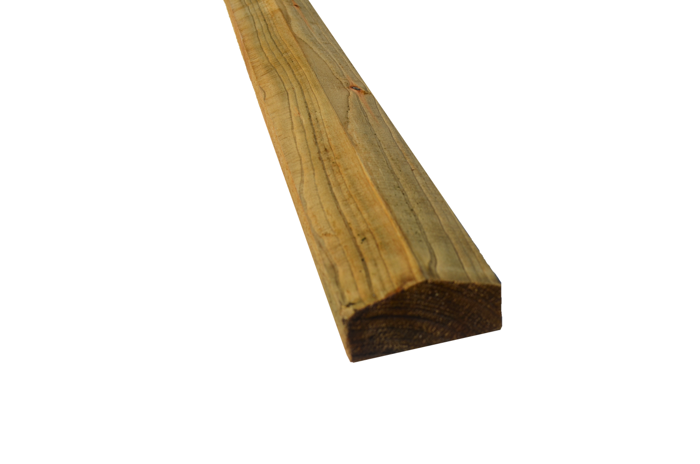 BSW 38 x 63mm x 3.6m UC3 BROWN NON REBATED CAPPING FSC