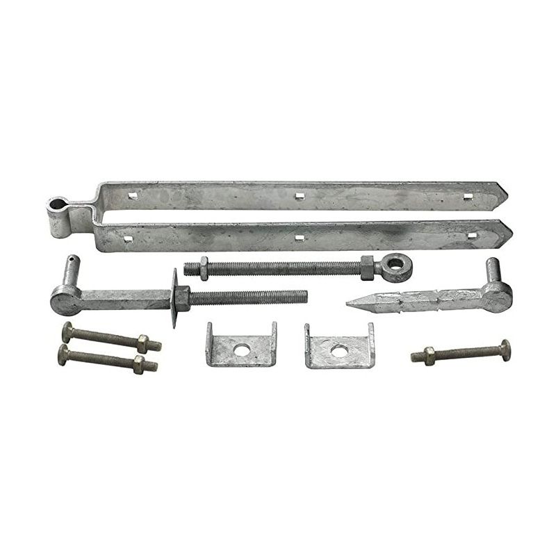 600mm 24" No 167 GALV ADJ BOTTOM FIELDGATE SET PREPACKED 167-PPSET1GV