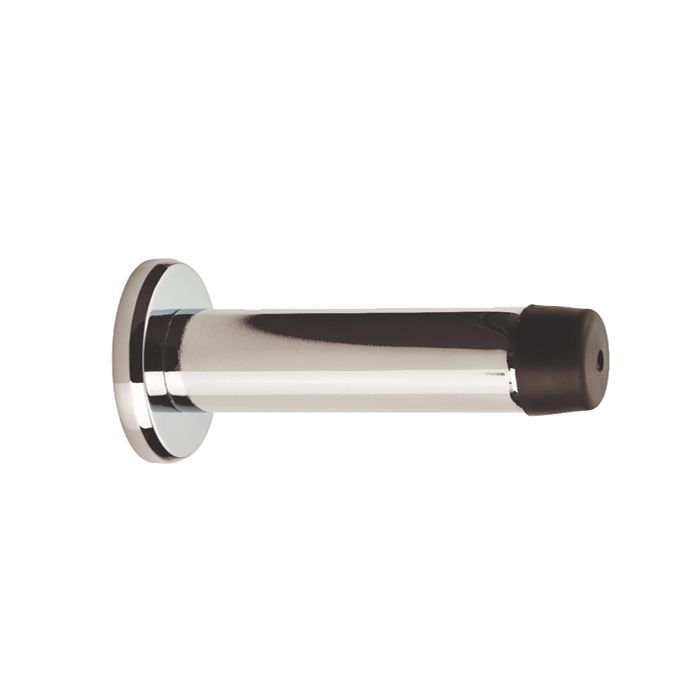 DOOR STOP CYLINDER WITH ROSE CHROME AZ21CP/RP
