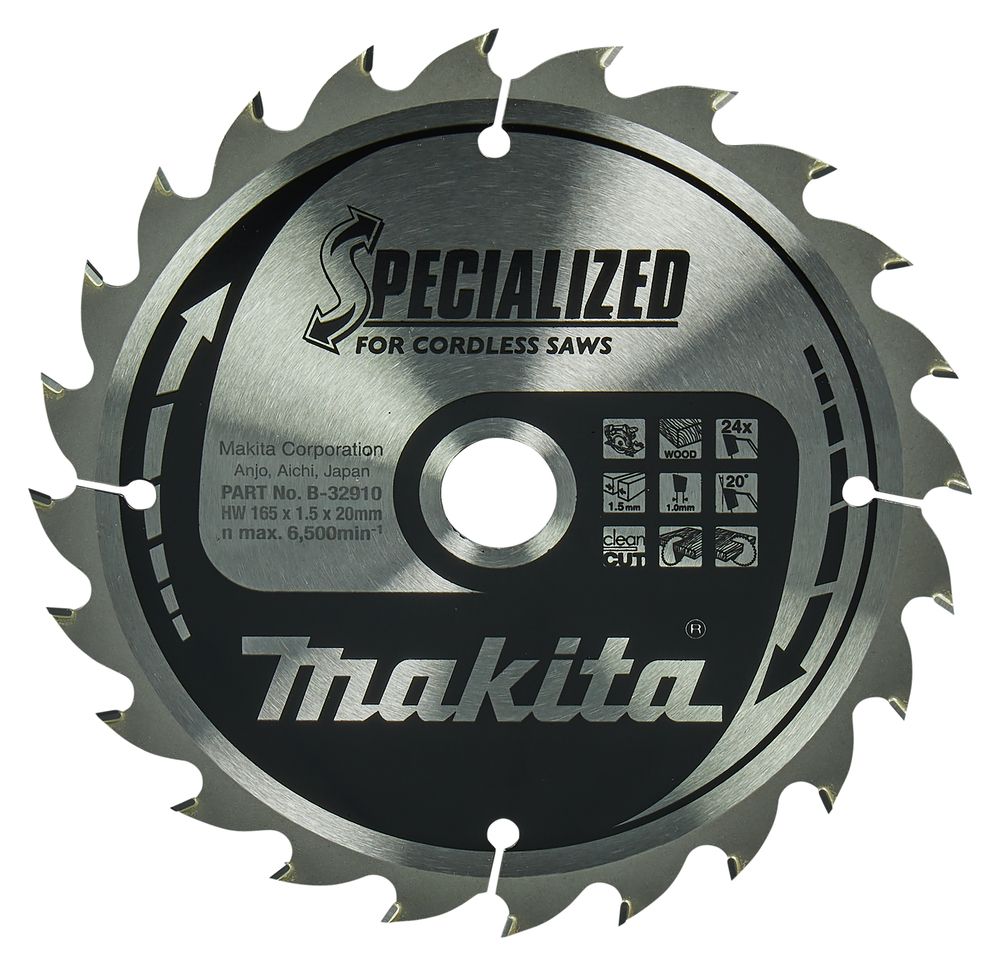 Makita Tct Saw Blade BBs16524E 1.50 | B-32910