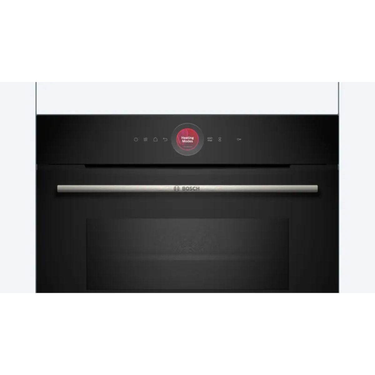 BOSCH CMG7241B1B SERIES 8 COMPACT OVEN C/W MICROWAVE 450mm BLACK