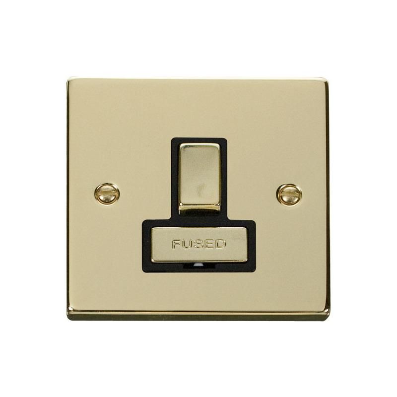 CLICK VPBR751BK 13A FUSED INGOT FLEX OUTLET
