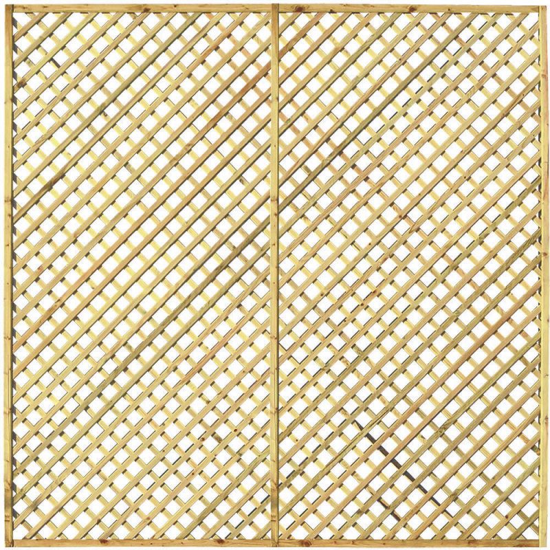 ZEST HILLSIDE DIAMOND TRELLIS 1.83 x 1.80m 00424