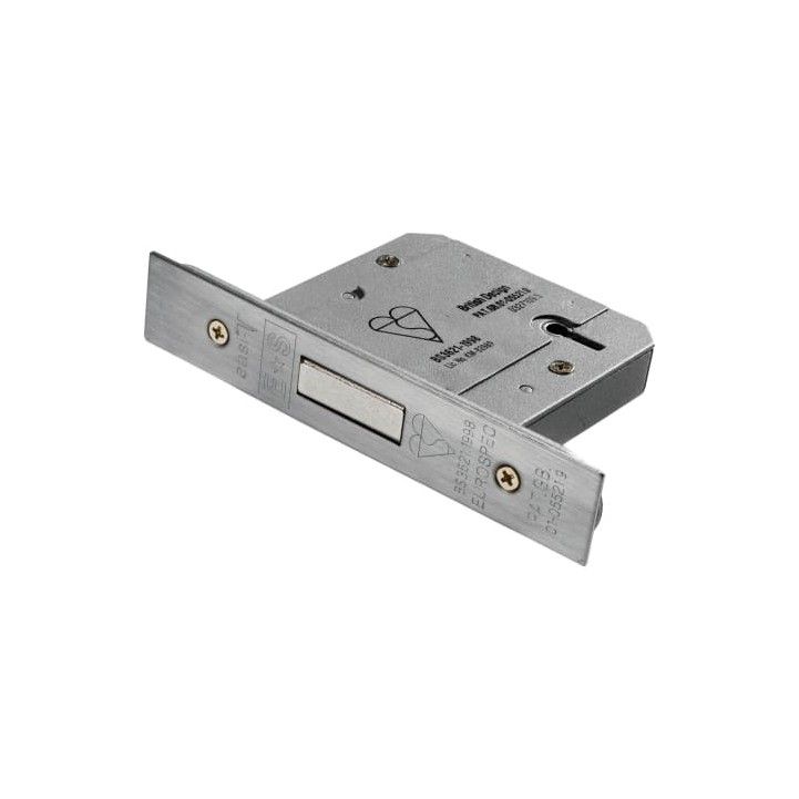CARLISLE BRASS EASI-T 5 LEVER DEADLOCK BS 76mm