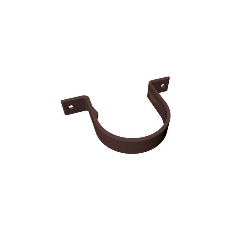 FREEFLOW ROUND PIPE CLIP (FLUSH) LEATHER BROWN FRR536LB