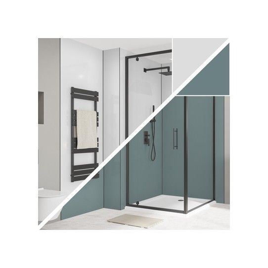 WETWALL ALLOY PANEL 4 x 1220 x 2440mm GLACIER WHITE/NEPTUNE SWA-GWNB-2440X1220X4