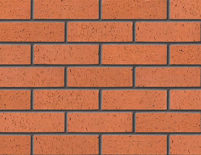 KINGSCOURT RED DRAGWIRE BRICK 73mm