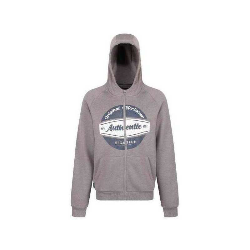 REGATTA TRF702 ORIGINAL FULL ZIP HOODIE ROCK EXTRA LARGE