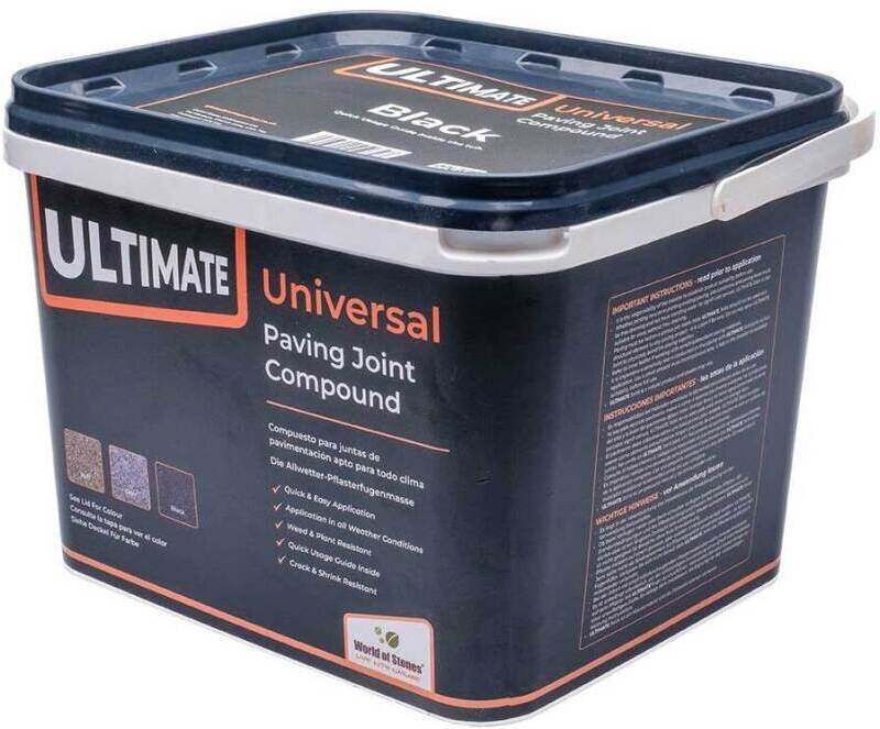 GLOBAL STONE ULTIMATE UNIVERSAL PAVING JOINTING COMPOUND 12.5kg BLACK BLUJC125T