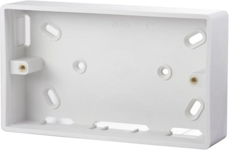 CLICK CMA235 2-GANG PVC PATTRESS 29mm