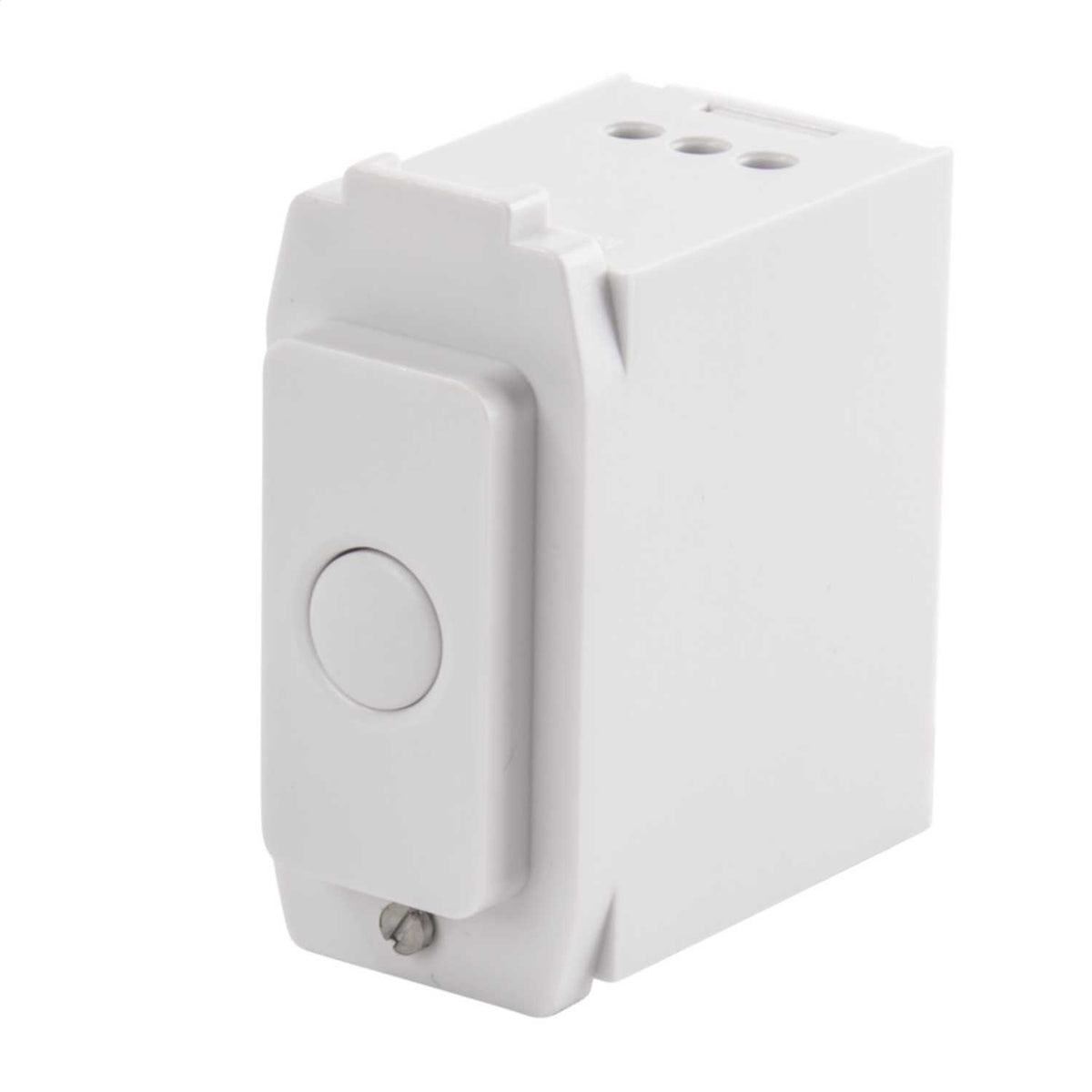Danlers Push Button Slave Grid Module White