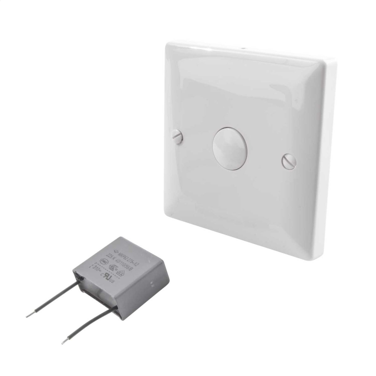 Danlers Slave Push Button White