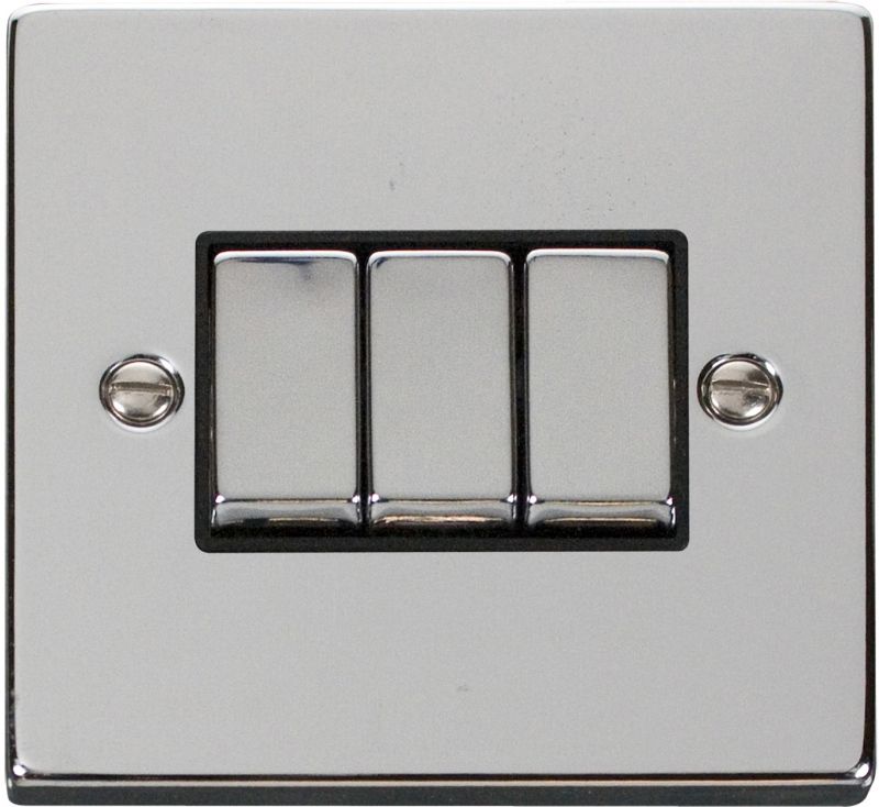 CLICK VPCH413BK 3G 2WAY 10A SWITCH POL CHR