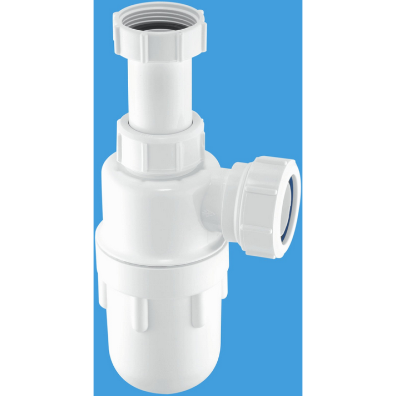 MCALPINE A10A SEAL ADJ BOTTLE TRAP 1.1/4" x 75mm 61020129