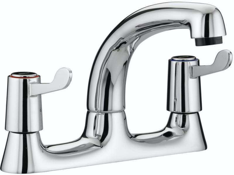 BRISTAN VALUE DECK MIXER 3IN LEVERS CD CP