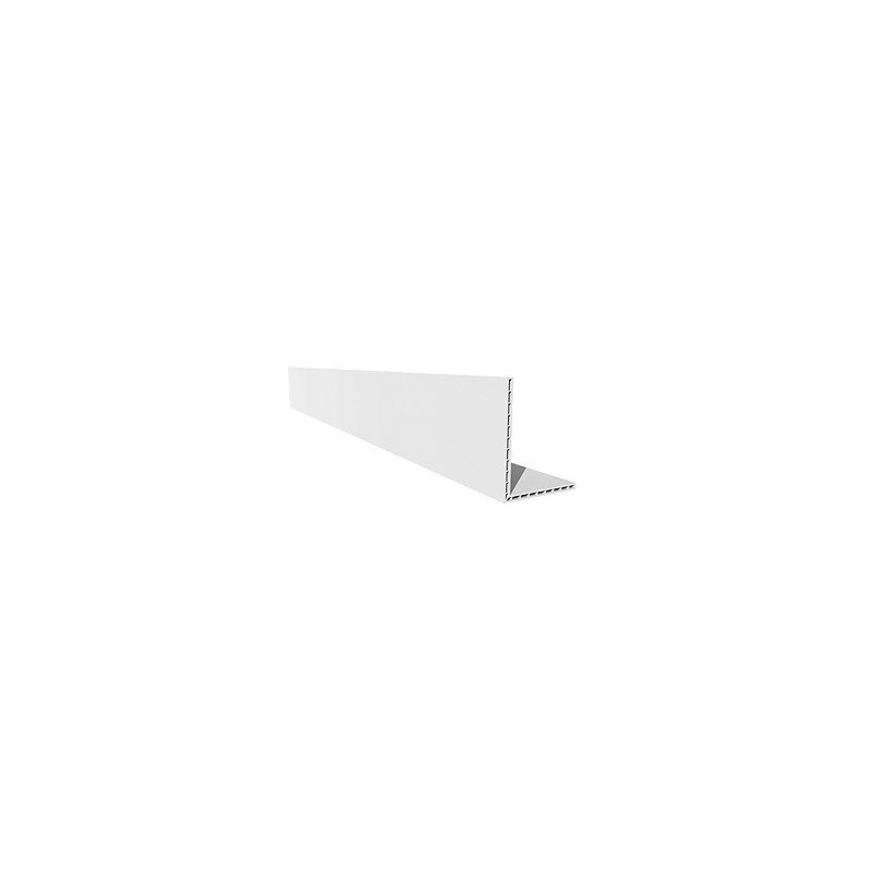 FREEFOAM HOLLOW ANGLE 5m x 100 x 80mm WHITE FZ100
