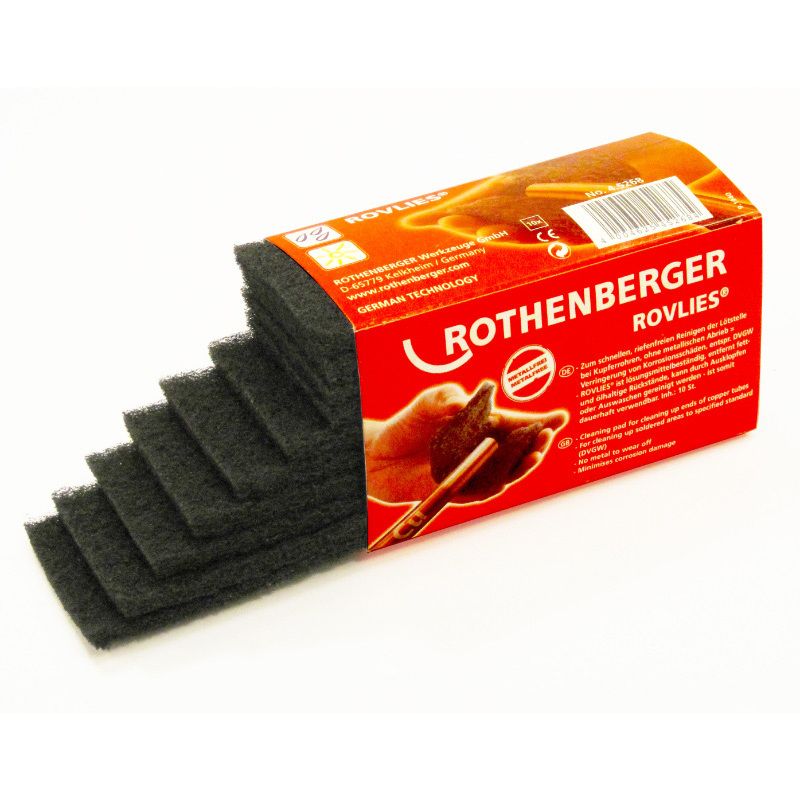 ROTHENBERGER ROVLIES CLEANING PADS (PACK 10) 45268