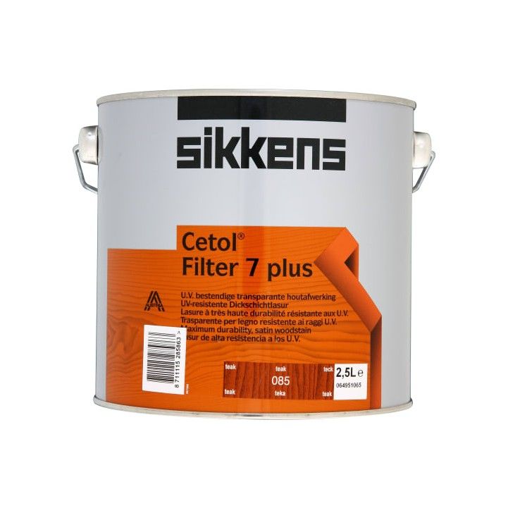 SIKKENS CETOL FILTER 7 2.5l TEAK 5085977