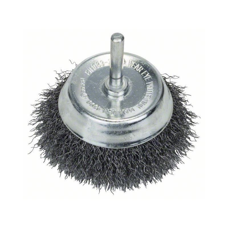BOSCH 1609200271 CRIMPED STEEL CUP BRUSH 0.2 x 70mm
