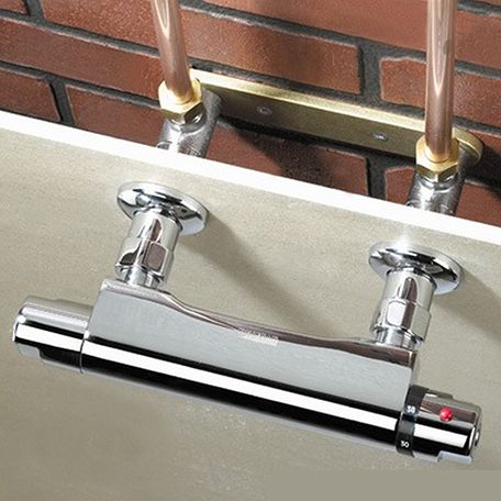 BRISTAN WMNT11C WALL MOUNT FIXINGS FOR BAR SHOWERS CHROME