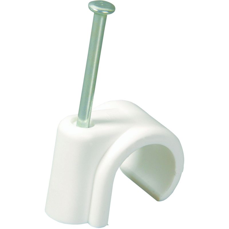 STADIUM BM13/4 22mm WHITE NAIL ON PIPE CLIP