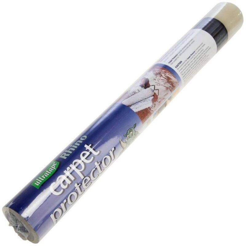 RHINO 600mm x 100m RHINO CLEAR CARPET PROTECTION FILM 0916600100FDU6HG