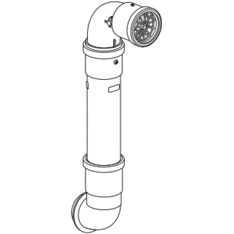 WORCESTER GREENSTAR CONDENSFIT ELBOW/BEND 90deg 7716191084 108352