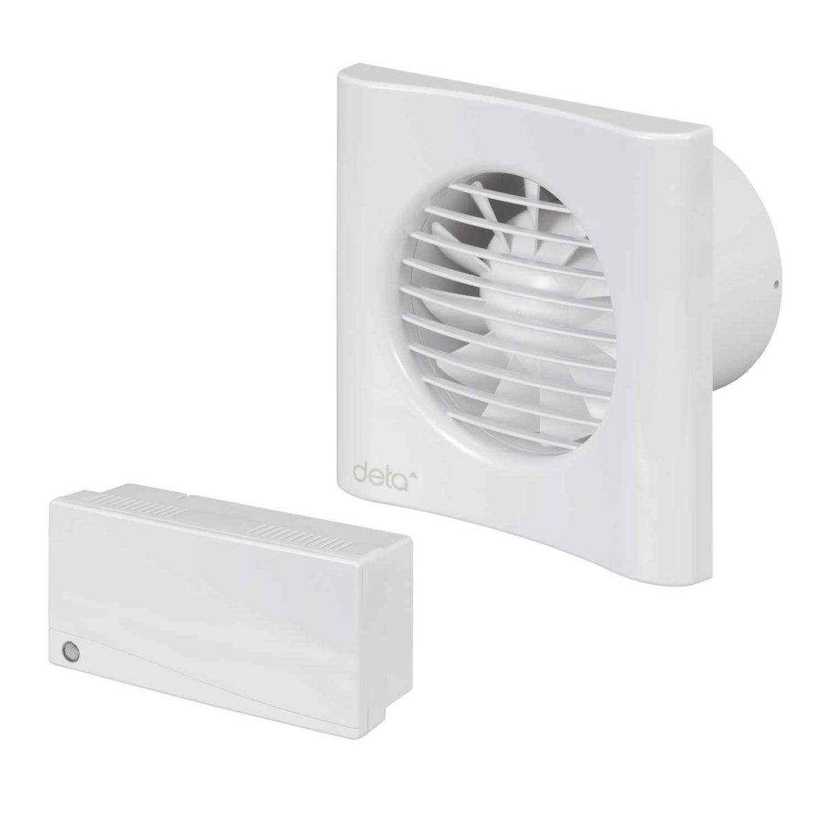 Deta 100mm 4" 12V LV Fan with Timer