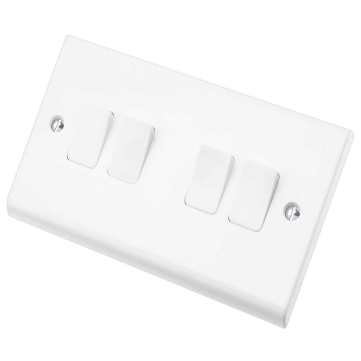 Deta 10A 4 Gang 2 Way Light Switch
