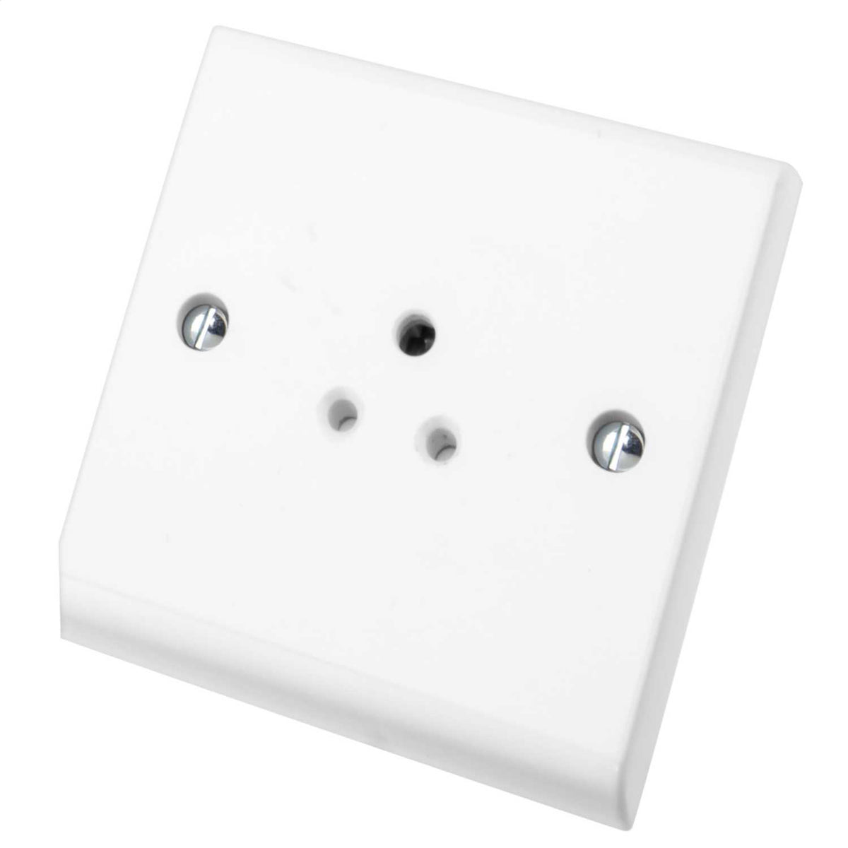 Deta 2A 1 Gang Unswitched Socket White