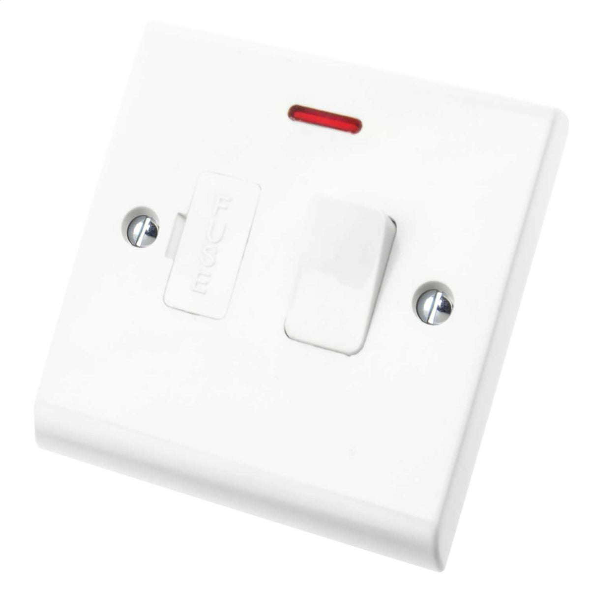 Deta 13A Switched Fused Spur with Neon White