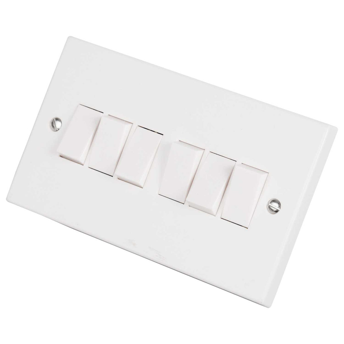 Deta Vimark 10A 6 Gang 2 Way Light Switch