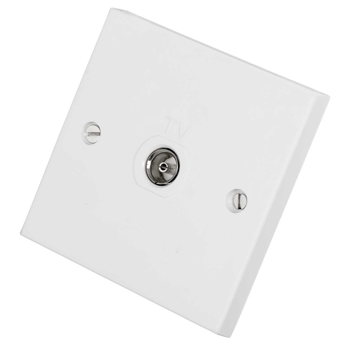 Deta 1 Gang Non Isolated Coaxial Socket