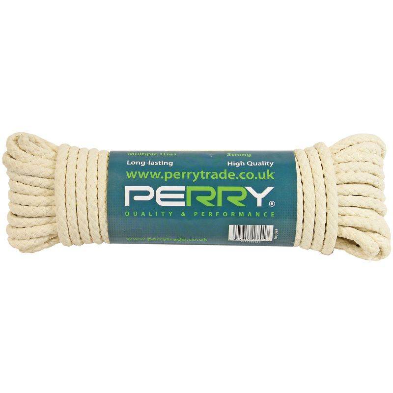 A PERRY WAXED COTTON SASH CORD 5mm 12.5m 83410005SC