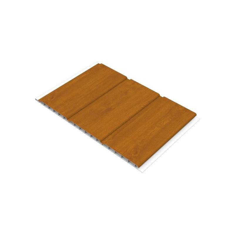 FREEFOAM HOLLOW SOFFIT 5m x 300mm WOODGRAIN OAK F112WGO