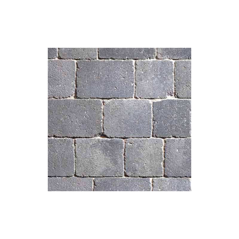 PLASMOR PAVIOURS SORRENTO TUMBLED SETTS 60mm 0.612m2 PER LAYER GRANITE STONE (WESTERN) 60SRGS