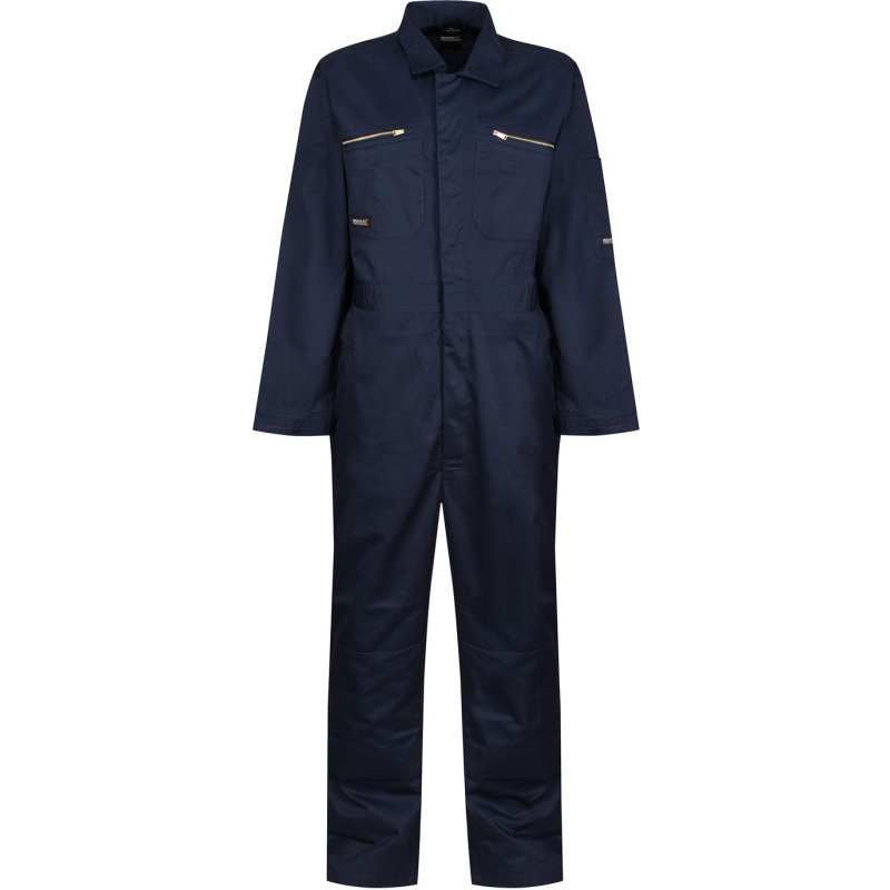 REGATTA TRJ513R PRO ZIP COVERALLS NAVY XLARGE TRJ513R 540FP44