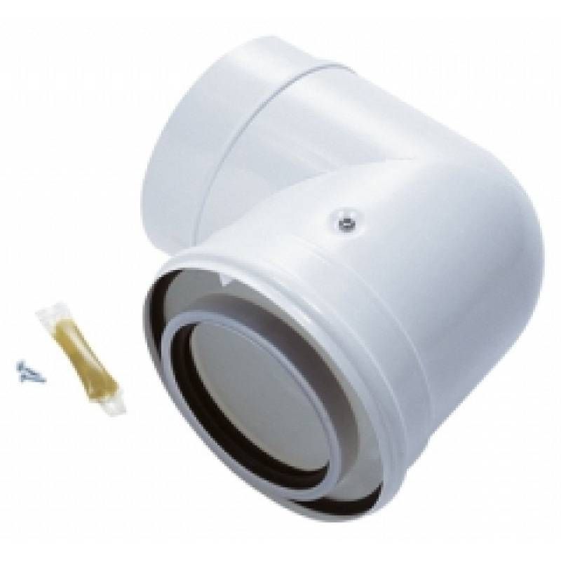 WORCESTER GREENSTAR OILFIT 100/150mm 90deg ELBOW UTILITY 32/50 & 50/70 7716190046 108349