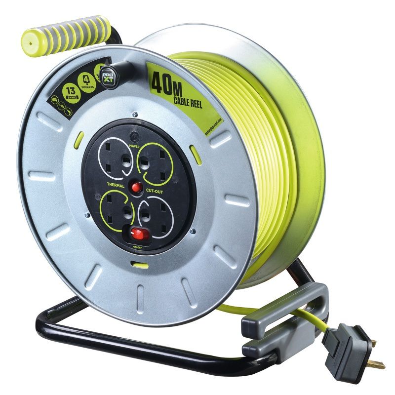 NEXUS OTLU40134SL-PX 4-GANG LARGE REEL 40m 13a