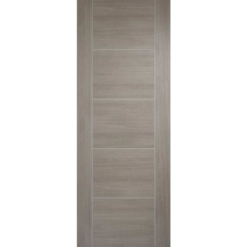 LPD LIGHT GREY PRE-FINISHED LAMINATED VANCOUVER 1981 x 686 x 35mm (27") LAMLGRVAN27