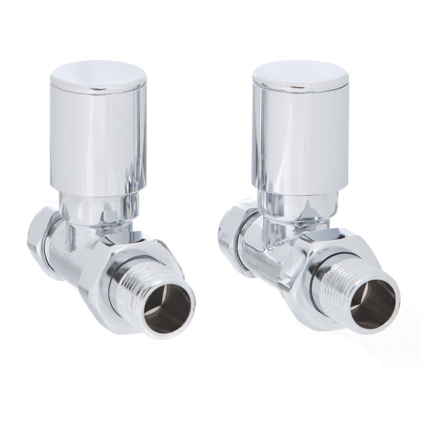 ALTECNIC ERES MODERN MANUAL RADIATOR VALVE STRAIGHT 15mm (PAIR) YU-JQAL024LC
