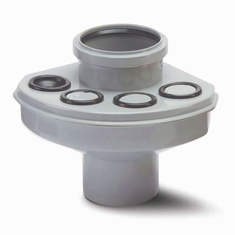 POLYPIPE SOIL MANIFOLD MAN 5 GREY
